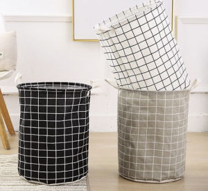 Keranjang Mutifungsi Dengan Motif Variatif / Tempat Pakaian / Laundry Bag Jumbo-Unique Home Store Keranjang Laundry