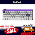 MelGeek Made68 RGB Wired 68 Key Magnetic Switch Game Mechanical Keyboard. 