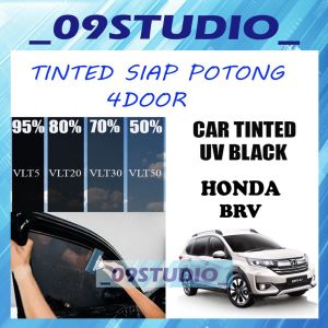 2PLY TINTED 4DOOR SIAP POTONG HONDA BRV CAR TINTED UV BLACK(GELAP 50%70%80%95%) TINTED KERETA