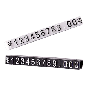 10PCS Price Plates Assembly Commodity Price Labels Display Stand for Mobile Phone Watch Household Appliances