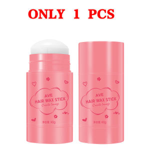 40g Fast Styling Hair Wax Stick Effective In One Touch Nourishing Hair Hair Split End Smoothing Stick Anti-Frizz Long-Lasting Styling Gel Easy To Use Hair Styling Tool Suitable For Boys And Girls Natural Plant Hair Wax