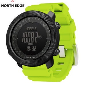 NORTH EDGE Apache 3 Original Mens Outdoor Sports Watch Swimming Watch Compass Barometer Altimeter Waterproof 50M Military Army Watch