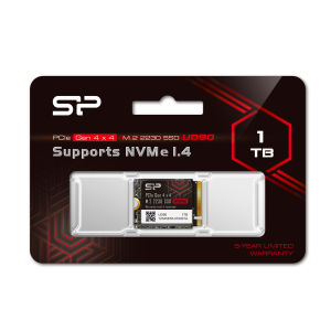 Silicon Power SSD(เอสเอสดี) M.2 2230 500GB/1TB/2TB - PCIe Gen 4.0 รุ่น UD90 สำหรับ game console และ ultra book ประกัน 5 ปี