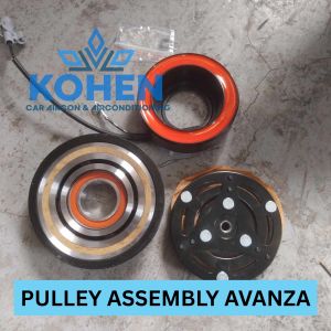 CAR COMPRESSOR PULLEY ASSEMBLY TOYOTA AVANZA NEW 6PK 2016 YEAR MODEL AIRCON STL