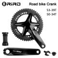 RIRO 106 Crankset Roadbike Double Chainring HT2 Hollowtech Crank + BB. 