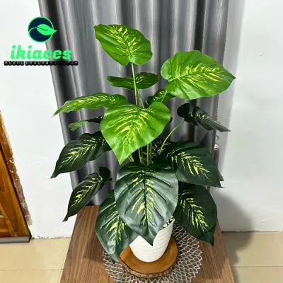 DAUN AGLONEMA JUMBO DAUN KELADI ARTIFICIAL BUNGA PLASTIK JUMBO BUNGA SUDUT HIAS DEKORASI TANAMAN ARTIFISIAL MURAH BAYAR DI TEMPAT