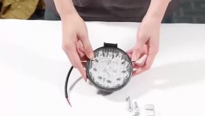 Spotlight Working Light Led 42w Round Spotlight Fog Light Headlight For Suv Truck Excavator Light Scattered Light Super Bright