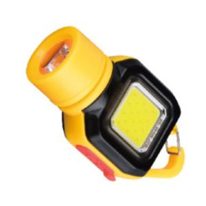 GENENIC Rechargeable Outdoor Flashlight Keychain Portable Bright Portable Keychain Light Strong Light Multi-function LED Mini Light Keychain Outdoor