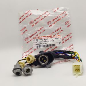 ขั้วไฟหน้าเวฟ110i ทั้งชุด แบบ5ขั้ว แบบเดิมติดรถ แบรนด์สินค้า HMA สินค้าพร้อมจัดส่งทุกวัน