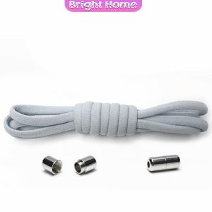 เชือกรองเท้า ไม่ต้องผูก สายยืดหยุ่นได้ดี  Elastic metal shoelace buckle cover