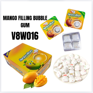 30pcs Filling Bubble Gum Candy Flavored Filled Gum SUGAR CRASH