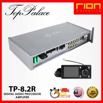 TOP PALACE TP-8.2R 10-Channel DSP Amplifier With 10 Channel Power Outputs And Remote. [RION MARKETING]