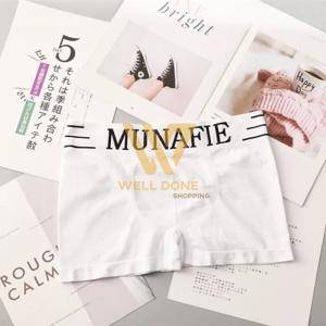 [10 ชิ้น] boxer บ๊อกเซอร์ กางเกงในชาย เนื้อผ้าดี 100% ยี่ห้อ munafie ระบายอากาศได้. WD99.