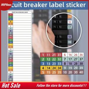 【COD】🔥🔥🔥 Circuit Breaker Handwritten Labels Stickers Set Removable Waterproof Organization Stickers for Electrical Panels