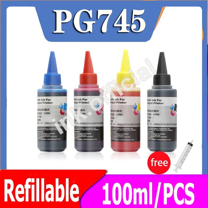 100ml ink refill for Canon iP2870 TS207 TS307 MG2470 MG2570 MG2570S ...