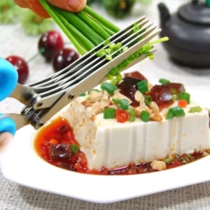 Kéo nhà bếp 5 lưỡi chuyên dụng cắt rau củ quả đa chức năng