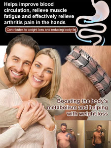 Red Copper Magnetic Therapy Bracelet Mens Pure Copper Bracelet Strongth Magnetic Therapy Link Bracelets Health Bracelet
