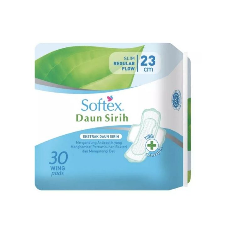 Softex Daun Sirih 23Cm Jumbo Pack 30s Pembalut Wanita