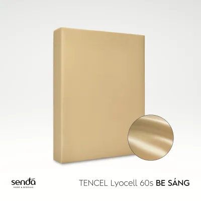 Ga giường 1m 1m2 1m4 Lụa TENCEL cao cấp trơn màu bo thun drap trải nệm 1mx2m 1m2x2m 1m4x2m 100% Lyocell 60s TC300 - Sen Đá Home Bedding