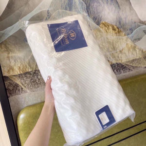 ⚡VIDEO ẢNH THẬT⚡Gối Cao su Non Hilton Cao Cấp | Gối Ngủ Chống Mỏi Vai Gáy