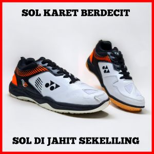 SEPATU BADMINTON YONEX SOL BERDECIT SUDAH DI JAHIT SEKELILING / SEPATU OLAHRAGA BULUTANGKIS LARI JOGGING VOLI TENIS MEJA