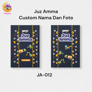 Custom Cover Juz Amma Terjemahan Tajwid Warna 7 in 1 Nama Dan Foto - Istiqomah Quran