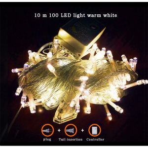 Protree LED Christmas Lights100 LED 10M String Indoor Outdoor Party Light Decor Lighting home light