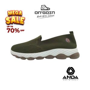 Clearance Old Stock Anda Slip On Women Shoes Size 36-41 By OnGoin Malaysia Official Store