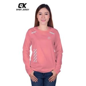 Jersey Dryfit Lengan Panjang Terbaru Pria Dan Wanit Atasan sport dewasa Size L XL XXL