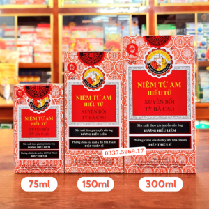 Niệm Từ Am Hiếu Tử Tỳ Bà Cao - Giảm Ho Tan Đàm - Giảm Đau Họng Viêm Họng Viêm Thanh Quản Chai 300ml