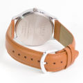 Timex  Analog Brown Leather Analog Quartz Watch For Men TW00NTD01E CLASSICS. 