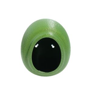 STARRY Suction Cup Reptile Hideouts Egg Shaped Wall Mounted Terrarium Decoration Safe Comfortable Reptile Hiding Cave Gecko Habitat