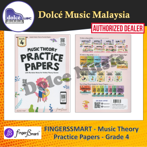 FINGERSSMART - Music Theory Practice Papers - Grade 4