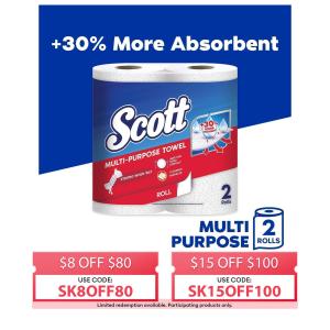 Scott Multi Purpose Kitchen Towels - 2 Rolls