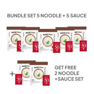 [READY STOCK] Haechomiin Tofu Noodles With SOBA or BIBIM SAUCE High-Protein Plant-Based Fuel for Active Lifestyles Low Calorie