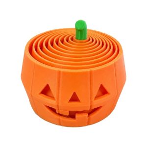 PHANT Halloween Theme Retractable Pumpkin Fidget Toy Plastic Flexible Telescopic Pumpkin Toy Portable Funny Pumpkin Tower Ornament Halloween Decor