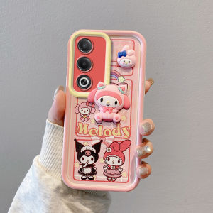OPPO A3 Pro 5G Case For OPPO A3 Pro 5G【three-dimensional stereoscopic Boys and girls cute Cartoon decorate the phone case cover】