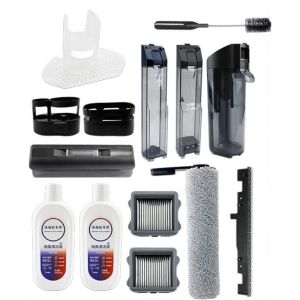 Tineco S5 Series S5 Pro iFloor 5 Breeze 2.0 Smart Cordless Wet Dry Vacuum Mop Replacement Kit Roller Brush HEPA Filter Squeegee Strips Tank Cover Parts Baffle Accessories