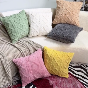 Double Sided Plushie Pillow Cover Pillowcase Ensuring Comfort And Elegant For Sofa Bedroom Cushion Cover