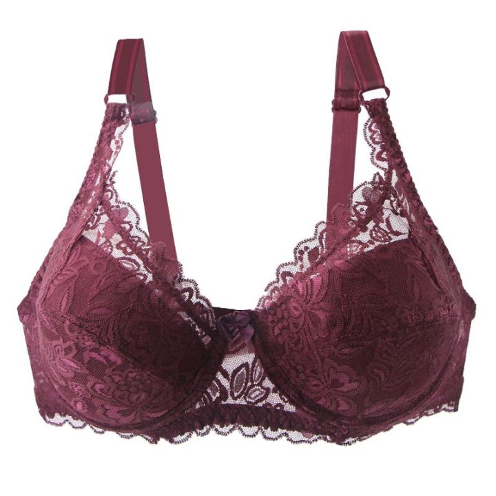 Ready Stock Dainafang New Sexy Women Lace Bras Unlined Full Cup Ultra