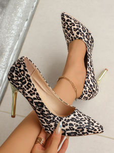 Free Shipping WomenS High-Heeled Shoes 2026 Autumn New Collection Pointed-Toe Design Elegant And Sophisticated Available In Larger Sizes With A Slender Heel Suitable For Everyday Wear