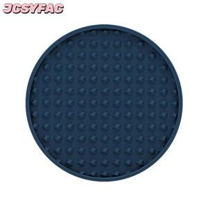 JCSYFAC Miếng lót cốc hình tròn miếng lót cốc đồ uống cà phê bằng silicon phụ kiện nhà bếp