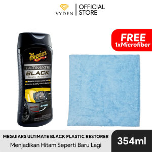 MEGUIARS Ultimate Black Trim Plastic Restorer Back to Black Penghitam Body Kasar Mobil Motor Permanen