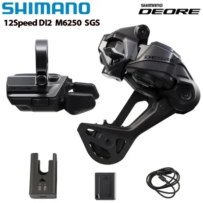 SHIMANO NEW DEORE Di2 M6250 Wireless Groupset RD M6250 Rear Derailleur SW M6250 Shifter 12s ​​MTB EC-DN100 Charger DN300 Bicycle Parts Original