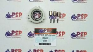 BENTENGAN KOPLING GANDA ASSY SMASH  CAGE BOSH CLUTCH PELORAN RUMAH GANDA SUZUKI SMASH OLD / SMASH NEW