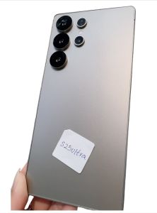 พร้อมส่ง สําหรับ Samsung Galaxy S25 Ultra/S24 Ultra/S23 Ultra 1: 1 ปลอม ไม่ทํางาน ปลอม ของเล่น โมเดลจําลอง สมาร์ทโฟน (หน้าจอสีดํา)