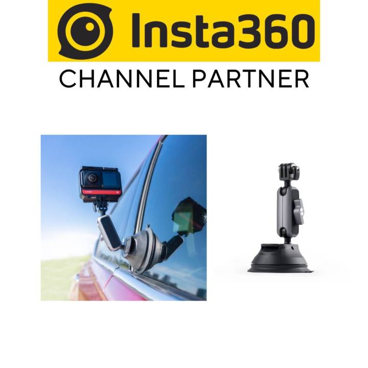 Insta360 Suction Cup Car Mount X3,ONE RS,GO 2,ONE X2,ONE R