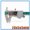 202510 -200 pcs 20x5x5mm Cuboid Block 20*5*5 mm Super Strong N38 high quality Rare Earth magnets 20x5x5 Neodymium Magnet 20mm*5mm*5mm. 