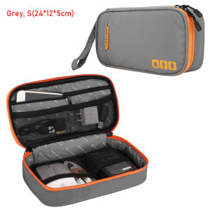 Cable Storage Bag Portable Travel Cable Organizer Case for Headphone Charger USB Digital Electronic Accessories Organizer