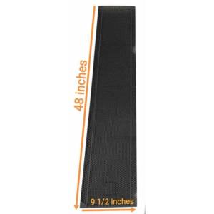 SCF 8 inches For COLUMN Speaker SCREEN with Speaker FOAM ( 9 1/2" x 48 inches x 1 1/4" )